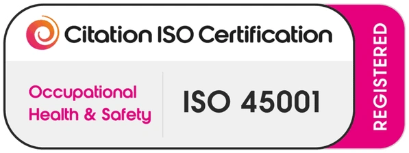 Citation ISO Certification, ISO 45001 Occupational Health & Safety, registered